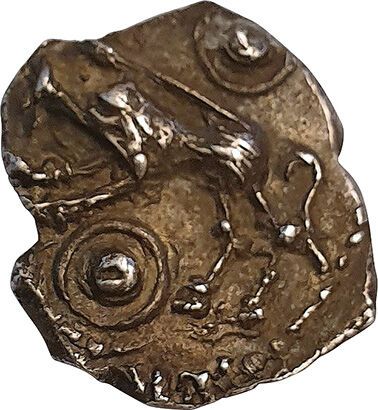 null Rutene. 2nd-1st century B.C. Drachma with boar. 2,2grs. Savès 440. Superb reverse....