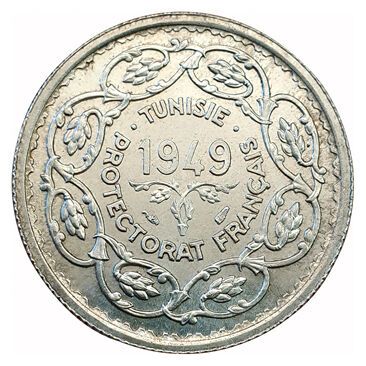 null Tunisie. 10 Francs (Module de) 1949. Gad.C.347. 1103 ex. SUP à SPL
