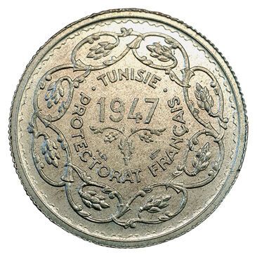 null Tunisie. 10 Francs (Module de) 1947. Gad.C.345. 1103 ex. SUP à SPL