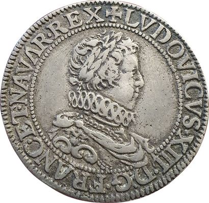 null Louis XIII. 1610-1643. Essai du Franc de Briot (Ciani 1621), copie postérieure...