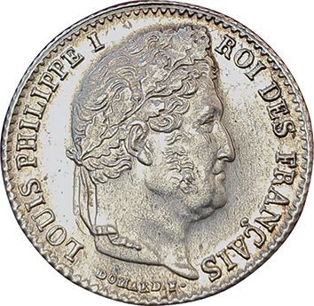 null Quart de Franc 1835 W. Lille. F.166/60. SPL
