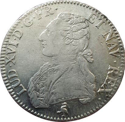 null Louis XVI. Ecu aux branches d'olivier. 1791 A. Paris. 1er semestre. 29,28grs....
