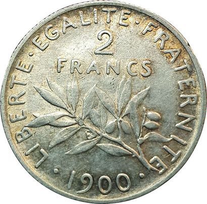 null 2 Francs Semeuse 1900. F.266/4. TTB+