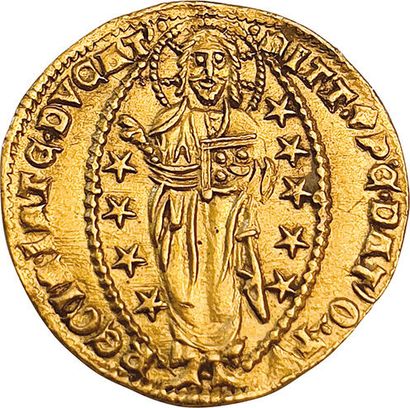 null Italy. Venice. Andrea Dandolo. 1343-1354. Gold ducat. 3,55grs. Paolucci 29....