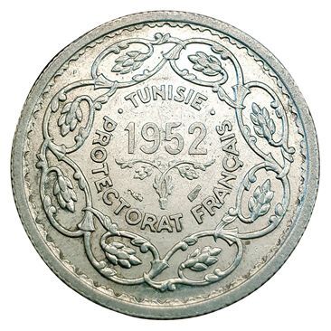 null Tunisie. 10 Francs (Module de) 1952. Gad.C.350. 1703 ex. SUP