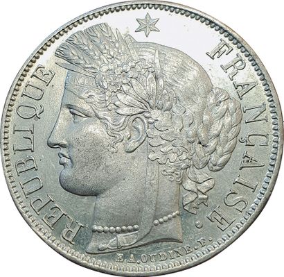 null 5 Francs Cérès 1851 A. F.327/7. SUP à SPL