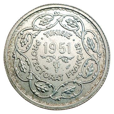 null Tunisie. 10 Francs (Module de) 1951. Gad.C.349. 1703 ex. SUP à SPL