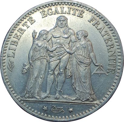 null 5 Francs Hercule 1874 K. Bordeaux. F.334/13. SPL