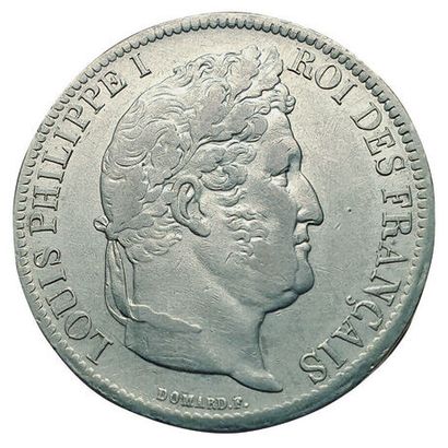 null 5 Francs tête laurée 1er type. 1831 M. Toulouse. Tr. En relief. F.320/9. 70521...
