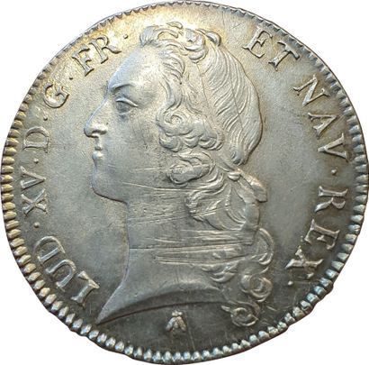 null Louis XV. Ecu au bandeau. 1765 M. Toulouse. 29,39grs. Gad.322 ( R ). Tirage...