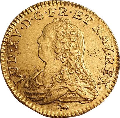 Louis XV. 1715-1774. Louis d'or aux lunettes....