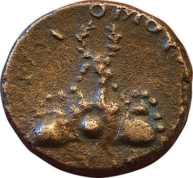 null Claudius II. Pisidia. Seleucia. Large bronze. 33mm. R/ Tyche holding a rudder...