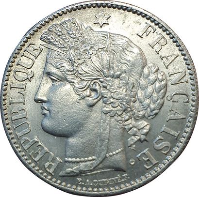 null 2 Francs Cérès 1871 A (A normal). Paris. F.265/4. SPL