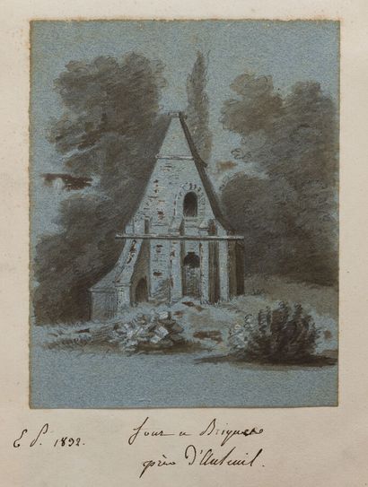 null Edme PARIZEAU (1783-1861)

Un carnet comprenant 37 dessins et une gravure :...