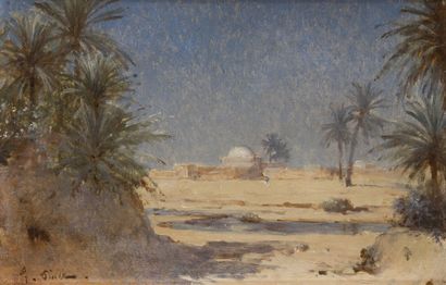 Gustave-Nicolas PINEL (1842-1896) 
Paysage...