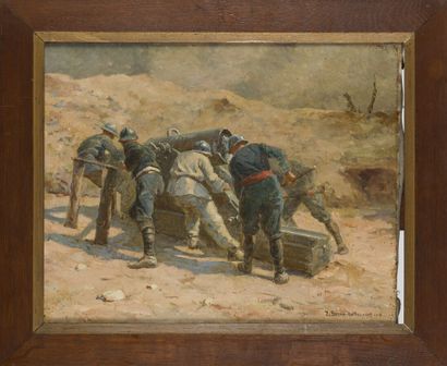 null Jean-Jacques BERNE-BELLECOUR (1874-1939)

Gunners at work, 1918

Oil on canvas,...