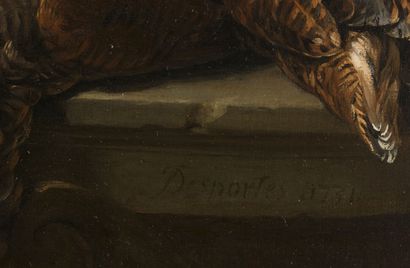 null Alexandre-François DESPORTES

(Champigneulle 1661- Paris 1743)

Perdreau, bécasses,...