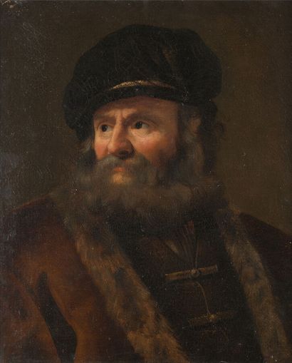 ÉCOLE HOLLANDAISE VERS 1700

Portrait d'homme...