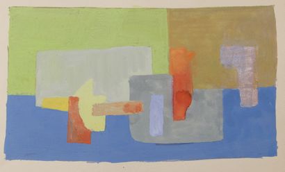 null Anny FOURTINA (1912-1967)
Compositions
Trois études à l'aquarelle dont l'une...
