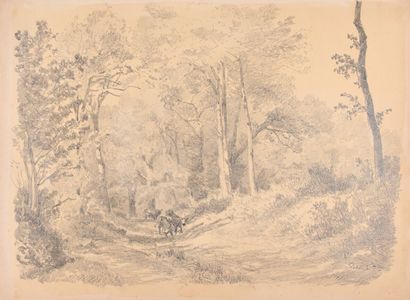 null Leo DROUYN (Izon, 1816-Bordeaux, 1896)
Sketches and drawings, L to V
Set of...