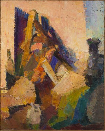 null Charles CANTE (1882-1957)
Soleil couchant
Huile sur toile signée en bas à gauche,...
