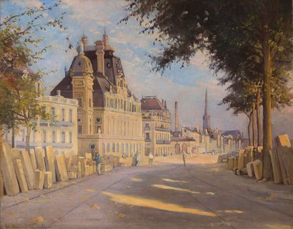 null Xavier DESPARMET-FITZ-GÉRALD (Béguey, Gironde, 1861-Hendaye, 1941)
Le « château...
