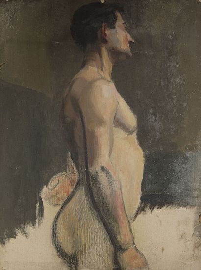 null Joseph LÉPINE (1867-1943)
Huile sur toile. Table. Huile sur papier. 55 x 68...