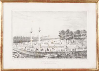 null EXCEPTIONAL AND RARE SET OF TWELVE VIEWS OF ROMANTIC BORDEAUX
lithographed by...