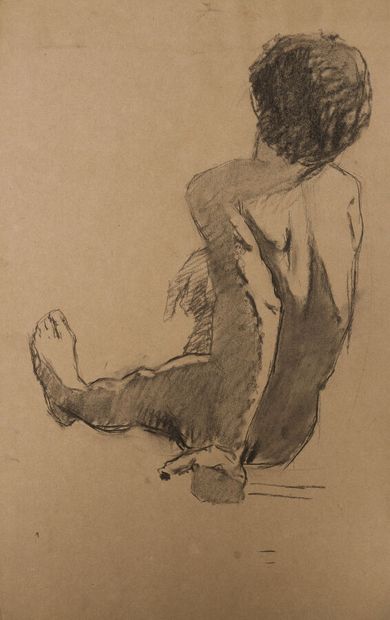 null Joseph LÉPINE (1867-1943)
Etudes de modèles et académies d'hommes
Quatorze dessins...