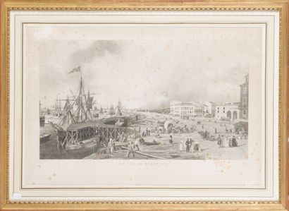 null Louis GARNERAY (1783-1857)
First and second views of Bordeaux
Aquatints.
Each...