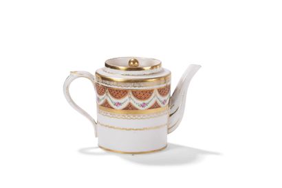 Bordeaux

Porcelain covered litron teapot...