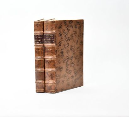 null [THÉOLOGIE]
Réunion de 3 ouvrages (4 volumes) : 
- ESCOBAR Y MENDOZA (Antonio...