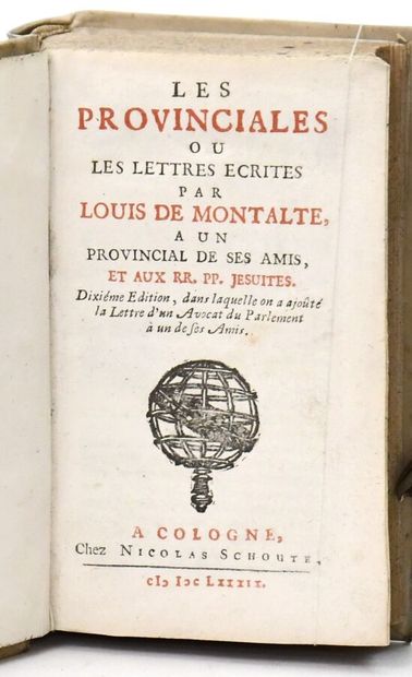 null Jansenism
[PASCAL (Blaise)
The Provinciales or letters written by Louis de Montalte,...