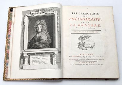null LA BRUYÈRE (Jean de)
Les Caractères de Théophraste et de La Bruyère. Avec des...