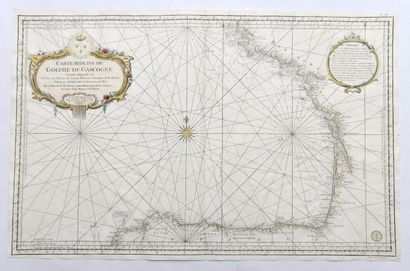 null Cartographie Gascogne
BELLIN (Nicolas)
Carte réduite du Golphe de Gascogne....