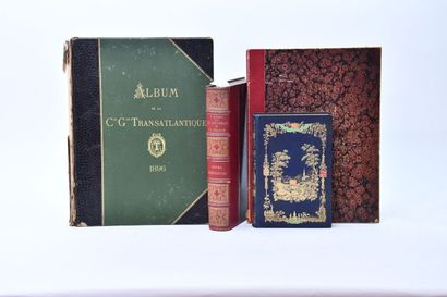 null VARIA
Réunion d'ouvrages reliés : 
- Album de la Compagnie Générale Transatlantique....