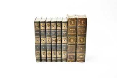 null [NAPOLÉON Ier - EMPIRE]
Réunion de 8 volumes :
- MARCO de SAINT-HILAIRE (Émile)...