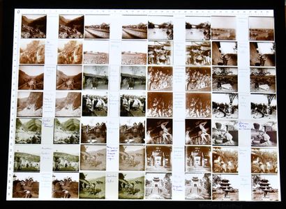 null Chine - Japon - Vietnam - Guerre de 1914-18
[PHOTOGRAPHIE - PLAQUES de VERRE]
Ensemble...