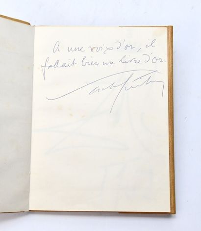 null Autographes
[LIVRE d'OR]
Livre d'or de Luis Mariano contenant 6 autographes...