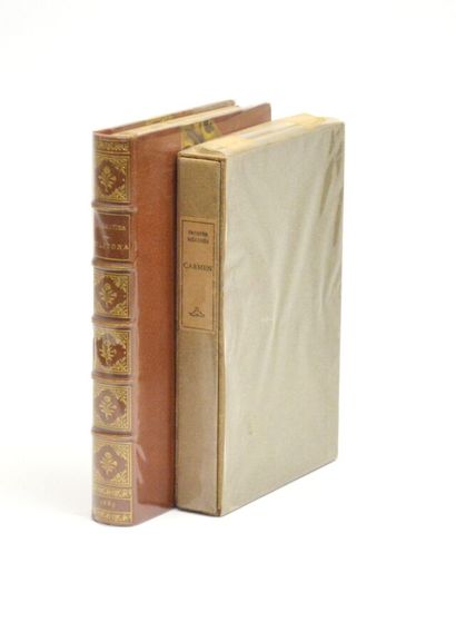 null [ESPAGNE- VOYAGES]
Réunion d'ouvrages (4 volumes) : 
- LANGLE (Fleuriot de,...