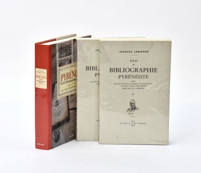 null Bibliographie pyrénéenne
LABARÈRE (Jacques)
Essai de bibliographie pyrénéiste,...
