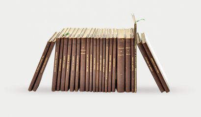 null RÉÉDITIONS d'OUVRAGES des XVe et XVIe siècles
Ensemble de 24 volumes de rééditions...