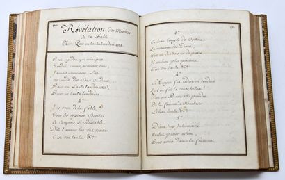 null Curiosa
CHANSONS - MANUSCRIT XVIIIe
Recueil de Chansons Grivoises. Manuscrit...