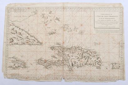 null Cartographie
BELLIN (Nicolas)
Carte réduite de l'isle de Saint Domingue et de...