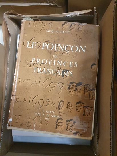 null Orfèvrerie
MAISONS et POINÇONS
Réunion de 10 volumes : Odiot l'orfèvre - Collection...