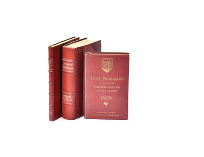 null [BORDEAUX]
Réunion de 3 ouvrages : - BERNARDAU : Histoire de Bordeaux, suivie...