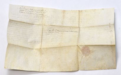 null Nomination
[BREVET GARDES du ROI de POLOGNE]
Brevet, en date du 11 avril 1771,...