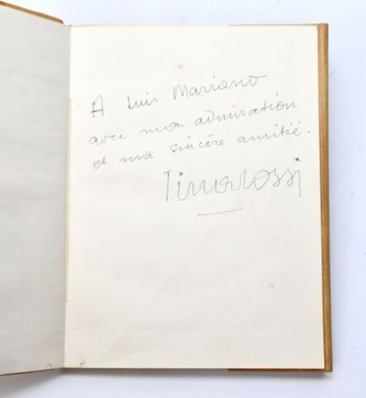 null Autographes
[LIVRE d'OR]
Livre d'or de Luis Mariano contenant 6 autographes...