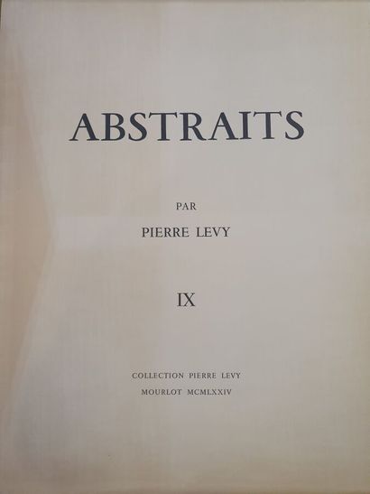 null ALBUM LÉVY - ABSTRAITS
Abstraits. Portefeuille de lithographies. Paris, Collection...
