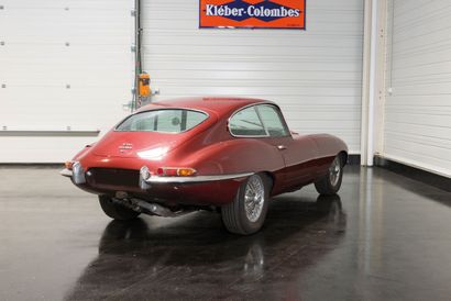 null 
JAGUAR E-type 4L2 series 1 coupe 
of 01/07/1967, one of the last models in...